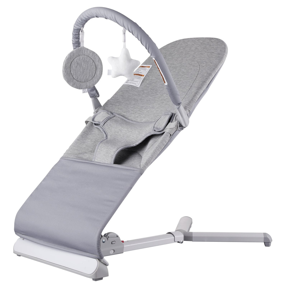 Baby Bouncer Seat | Folding Baby Chair with Toy Bar | Suitable for 0-9 Months