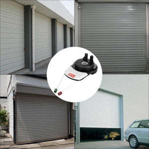 Garage Roller Door Opener 800N | Electric Roller Gate Kit with 2 Remotes | 220V | For Residential & Commercial Garage Doors