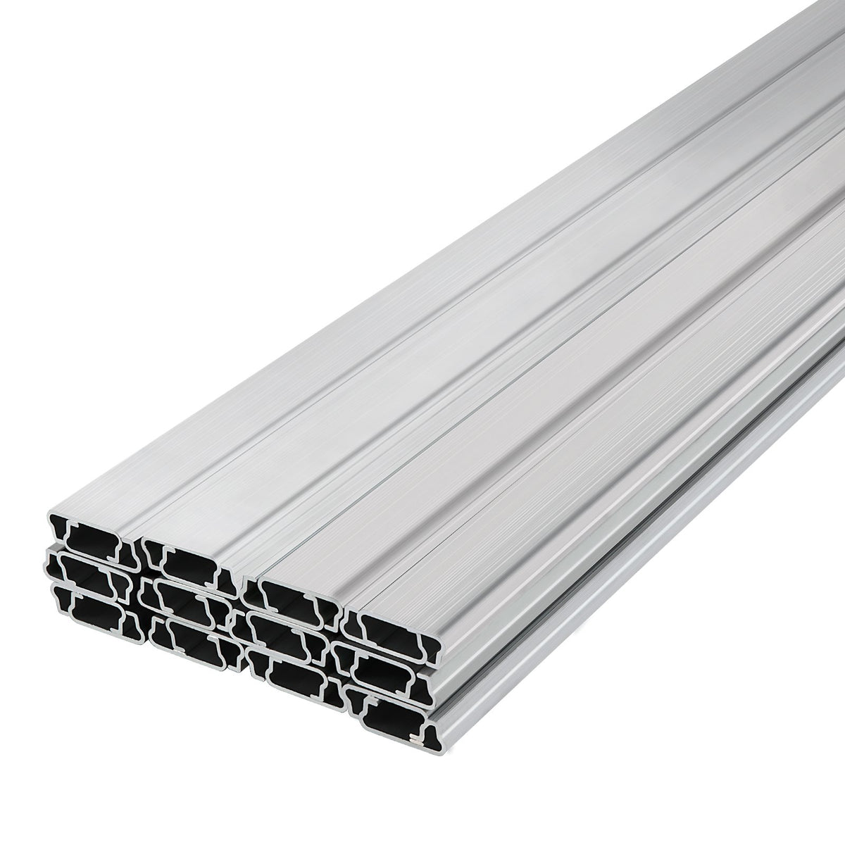 Greenhouse Spring Wire & Lock Channel 2m | 50 Pack PE Coated Wire & Aluminium U-Channel | For Plastic Film & Shade Cloth Attachment