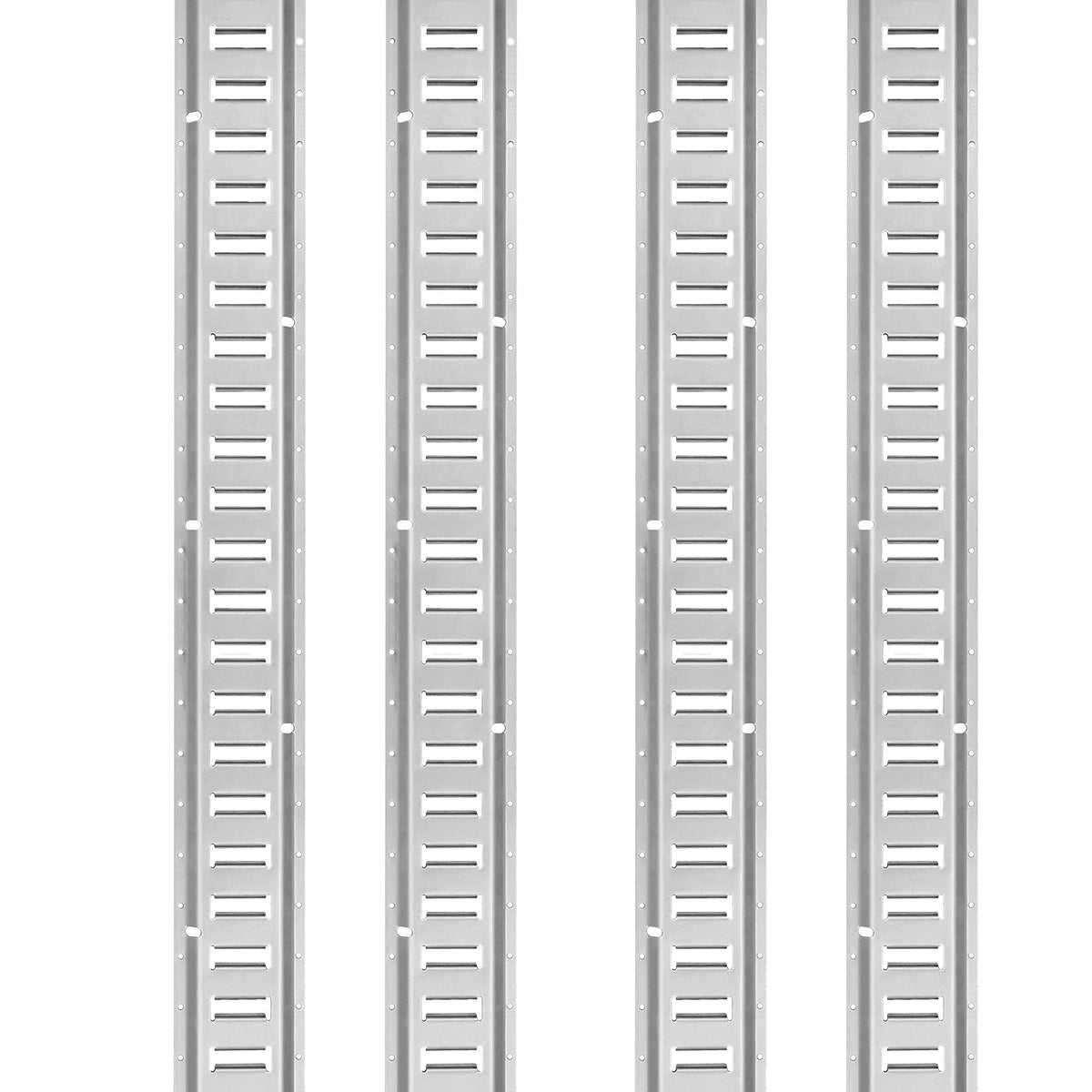 E-Track Tie-Down Rail Kit 24pc | 8 Steel Rails + O-Rings + Tie-Offs | 816kg Load Capacity