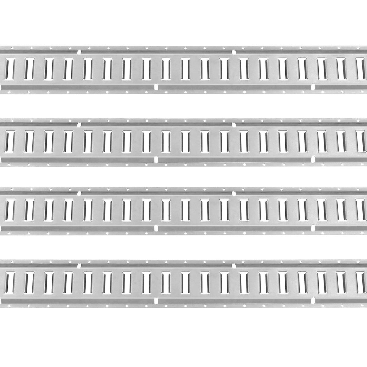 E-Track Tie-Down Rail Kit 24pc | 8 Steel Rails + O-Rings + Tie-Offs | 816kg Load Capacity
