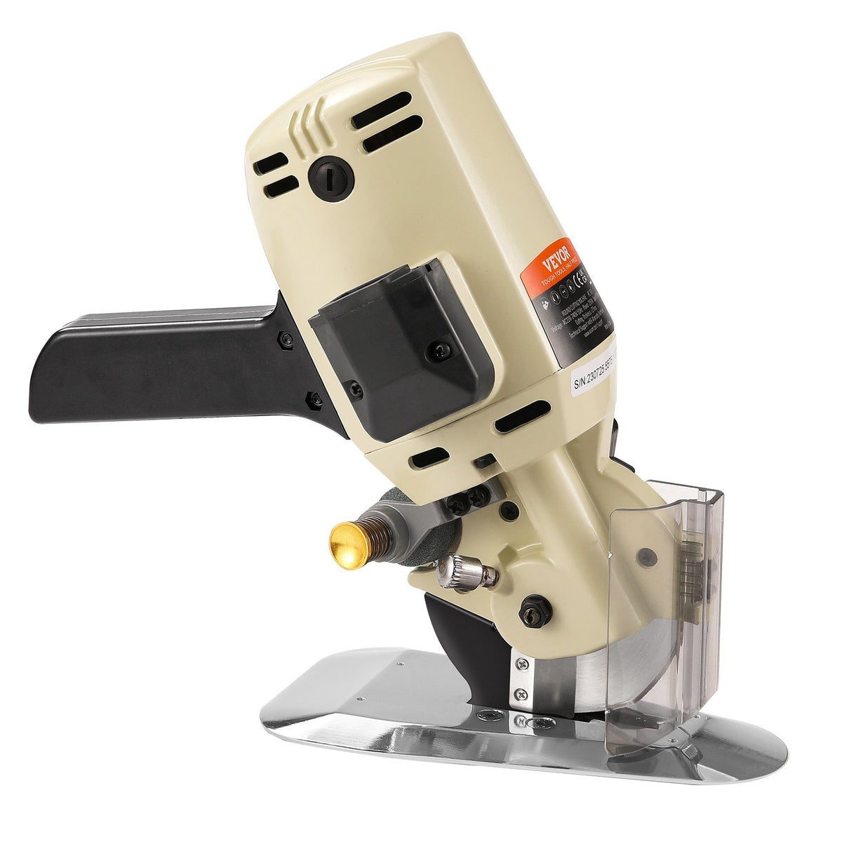 Fabric Cutter | 250W Rotary Cutting Machine with Octagonal Blade | Cuts Cloth, Leather & Multi-Layers