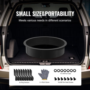 Fire Pit Ring | Round Inner Steel Liner | DIY Campfire