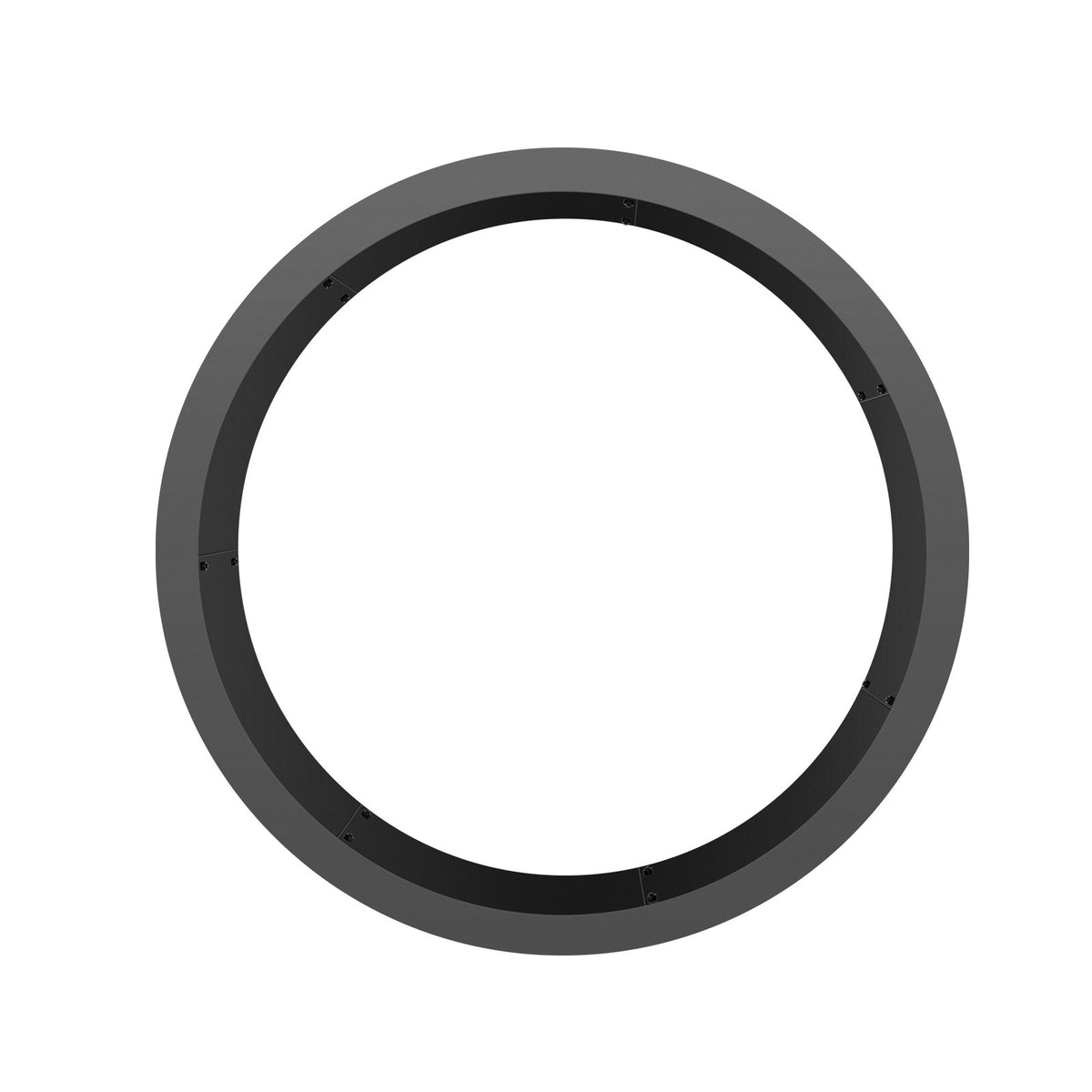 Fire Pit Ring 45" Round | Steel Campfire Ring Liner for DIY Outdoor Fire Pits