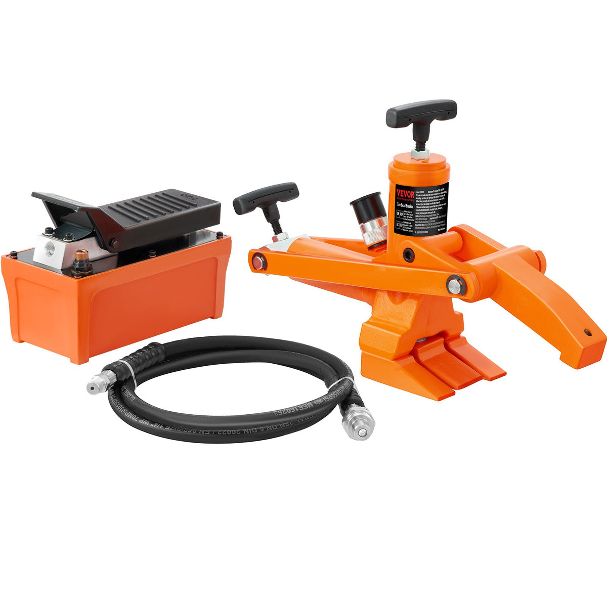 Hydraulic Bead Breaker | 1000 PSI Tire Bead Tool with Metal Foot Pump | For Tractor, Truck & ATV Tires