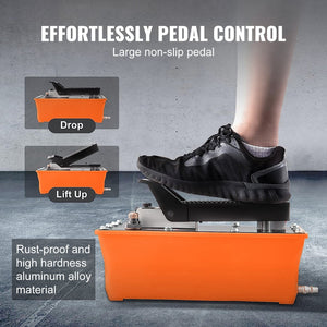 Hydraulic Bead Breaker | 1000 PSI Tire Bead Tool with Metal Foot Pump | For Tractor, Truck & ATV Tires