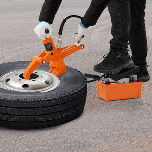 Hydraulic Bead Breaker | 1000 PSI Tire Bead Tool with Metal Foot Pump | For Tractor, Truck & ATV Tires