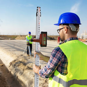 Measuring Rod | 16ft/8ths Telescopic Grade Rod with Carry Bag