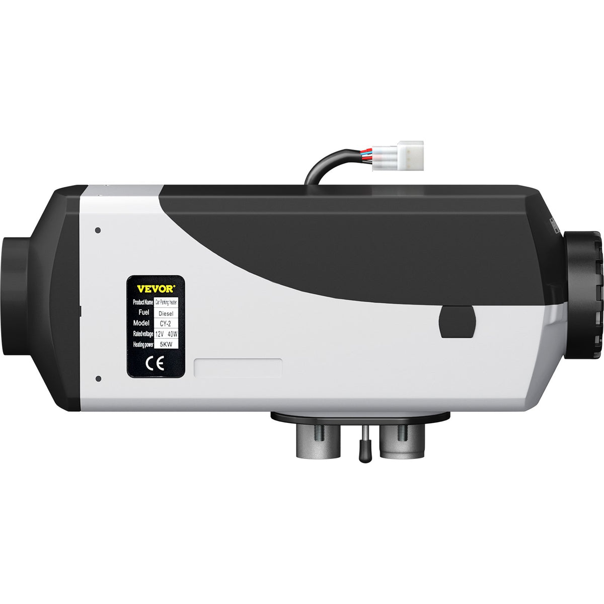 Diesel Air Heater | 5KW 12V with 10L Tank, Muffler & Remote | LCD Thermostat for RVs & Boats