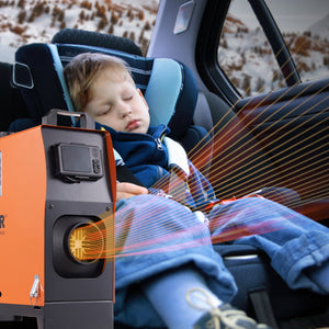 8KW Diesel Air Heater | Bluetooth App Control All-in-One Heater with Automatic Altitude Adjustment | LCD & Remote | Portable Parking Heater for Home, RV, Trailer, Camper, Van & Boat