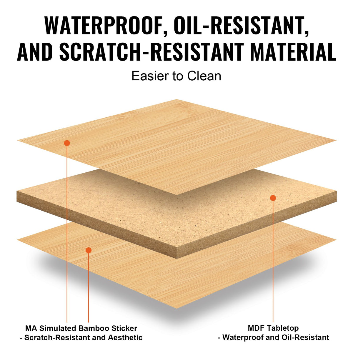 Bamboo Bed Tray Table | Foldable Legs | 40x28cm Breakfast & Laptop Desk