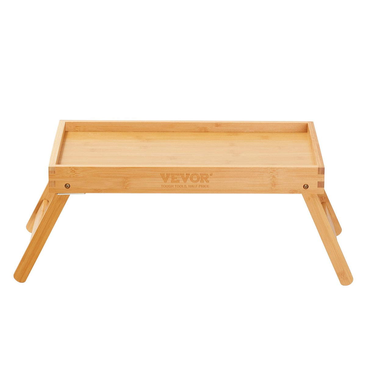Bamboo Bed Tray Table | Foldable Legs | 40x28cm Breakfast & Laptop Desk