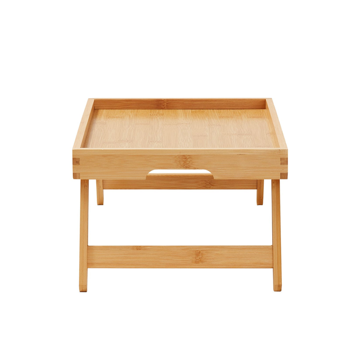 Bamboo Bed Tray Table | Foldable Legs | 40x28cm Breakfast & Laptop Desk