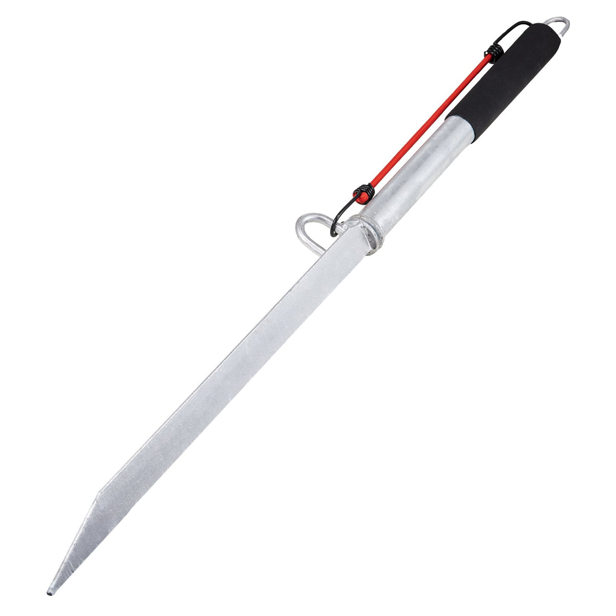 Sand Spike Boat Anchor 36 Inch | Galvanised Carbon Steel Shore Spike with Self-Hammering Design | Includes Storage Bag & Bungee Cord | For Small Boats, Jetskis, Kayaks & Pontoons