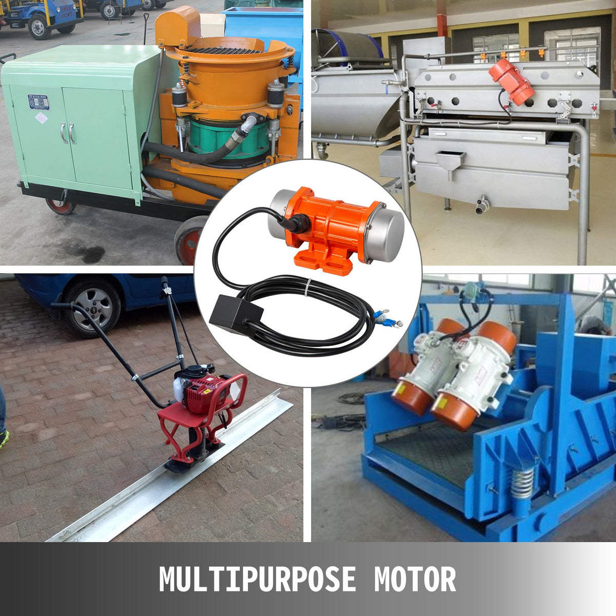 Concrete Vibrator Motor | 220V 40W Single Phase 3000RPM AC Motor