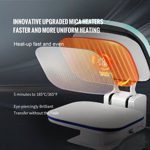 Auto Heat Press | 12x15" Professional Transfer Machine for T-Shirts