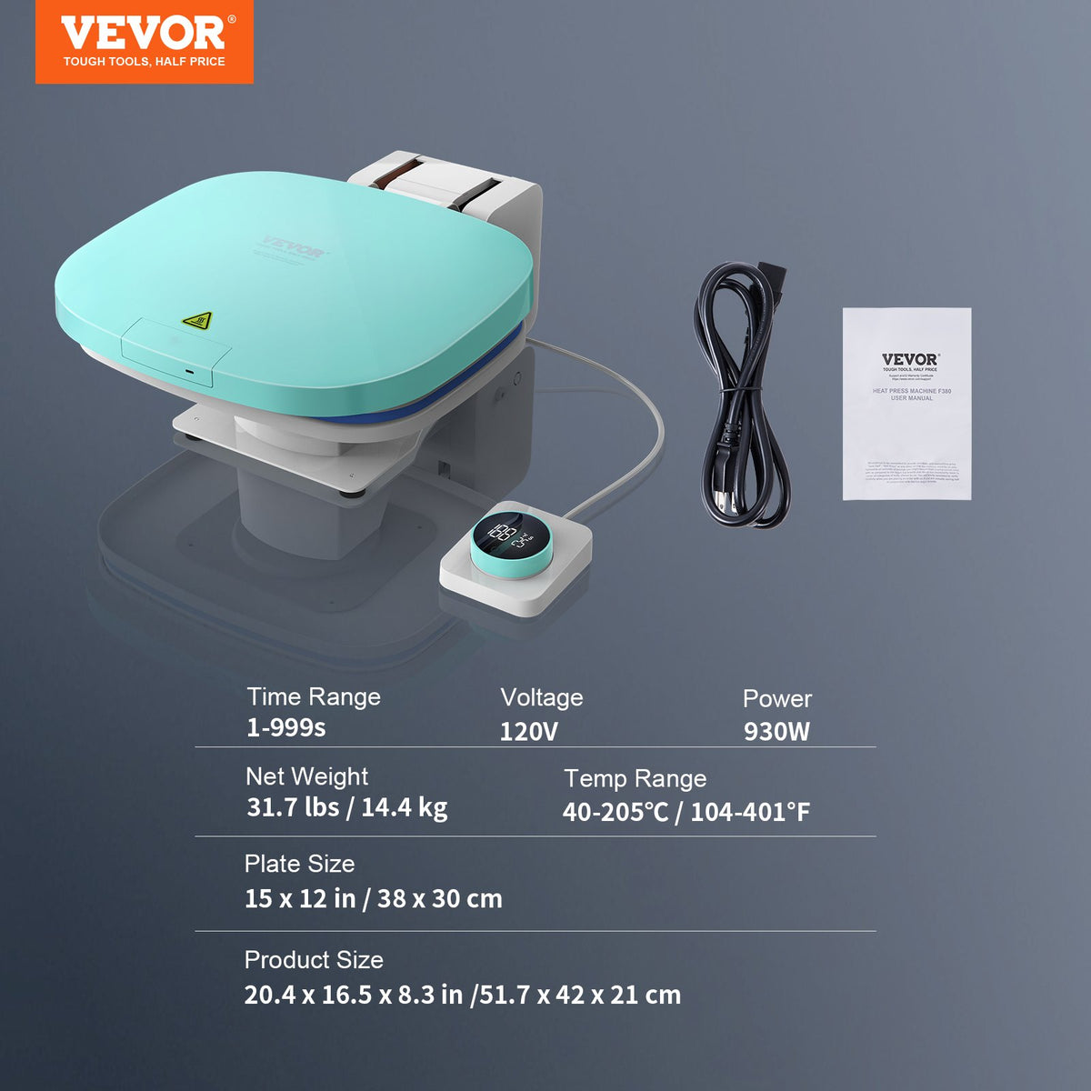 Auto Heat Press | 12x15" Professional Transfer Machine for T-Shirts