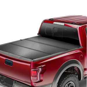 Tri-Fold Tonneau Cover | Fits 2019-2024 Chevy Silverado & GMC Sierra 1500 | 1775mm Bed | 181kg Capacity | Black