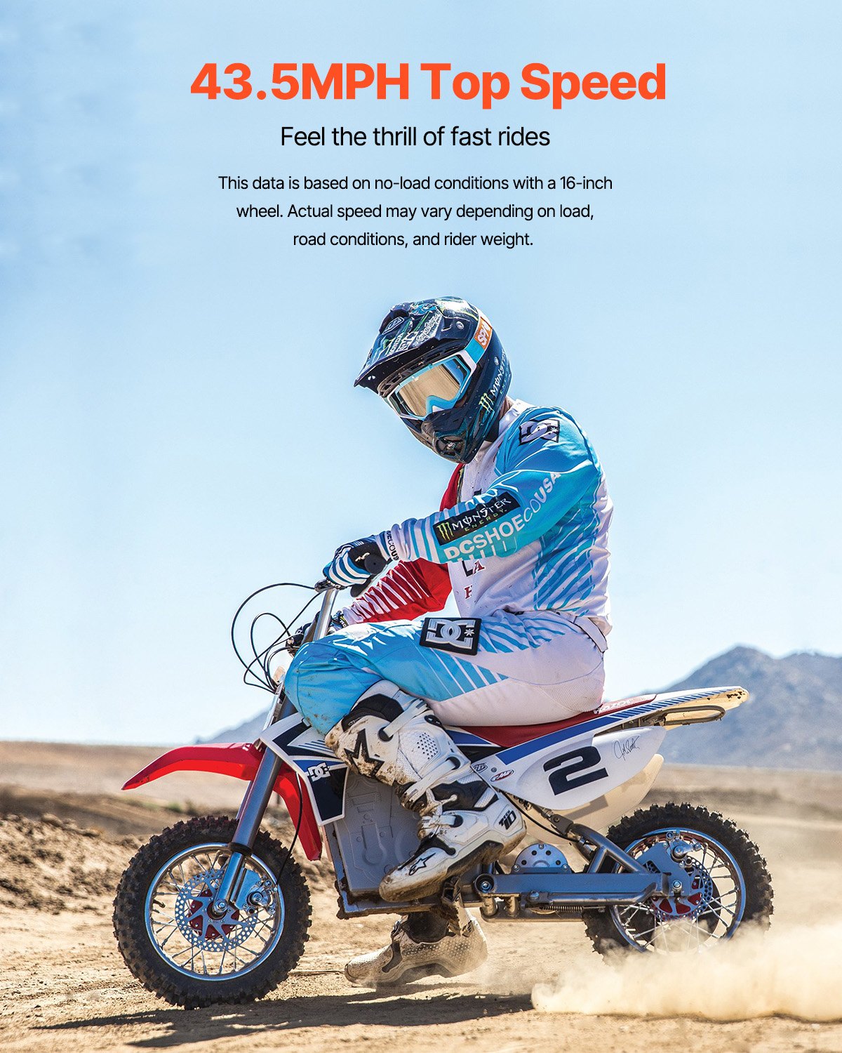 Electric Brushless DC Motor | 1800W 48V for E-Bike/Dirt Bike