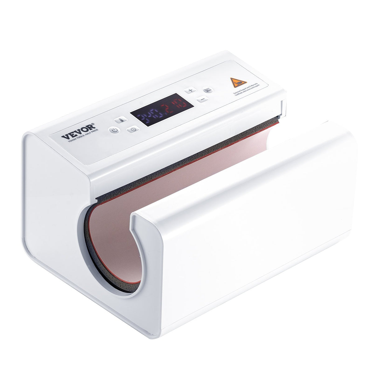 Auto Tumbler Heat Press | 325–887ml Sublimation Mug Press | White Automatic Cup Press