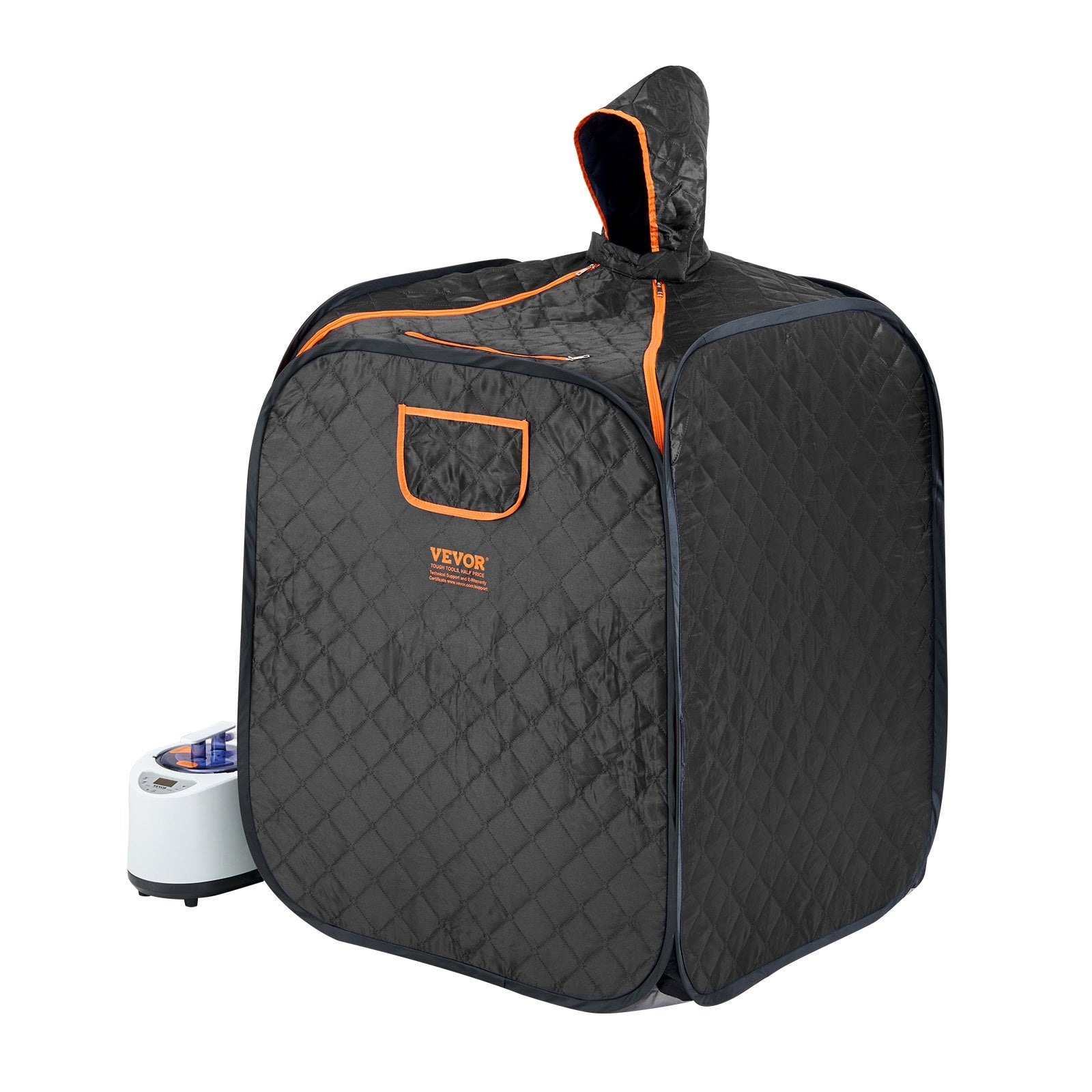 Portable Steam Sauna Tent | 1000W Personal Spa | 800x800x1000mm | Weight Loss & Detox Therapy