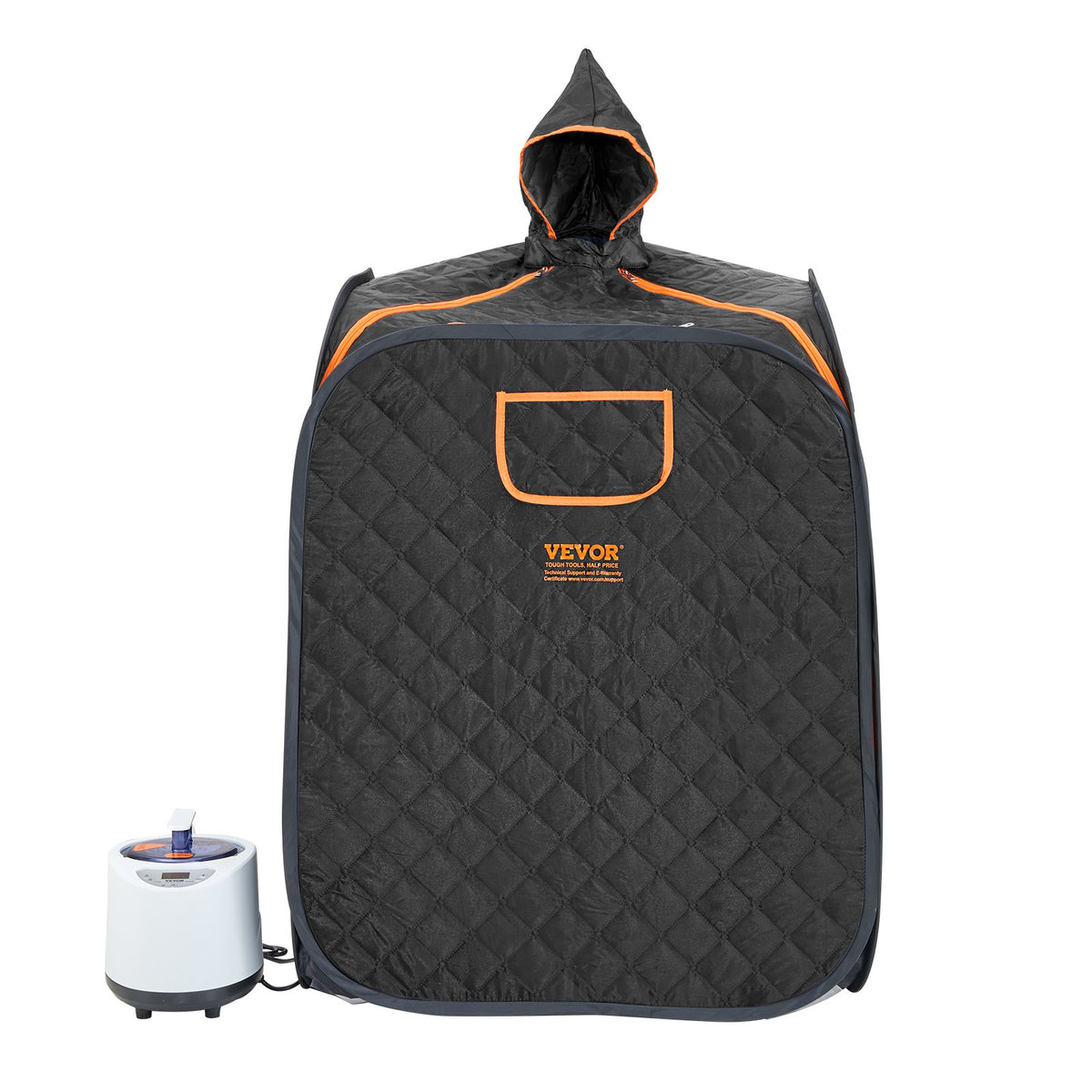 Portable Steam Sauna Tent | 1000W Personal Spa | 800x800x1000mm | Weight Loss & Detox Therapy