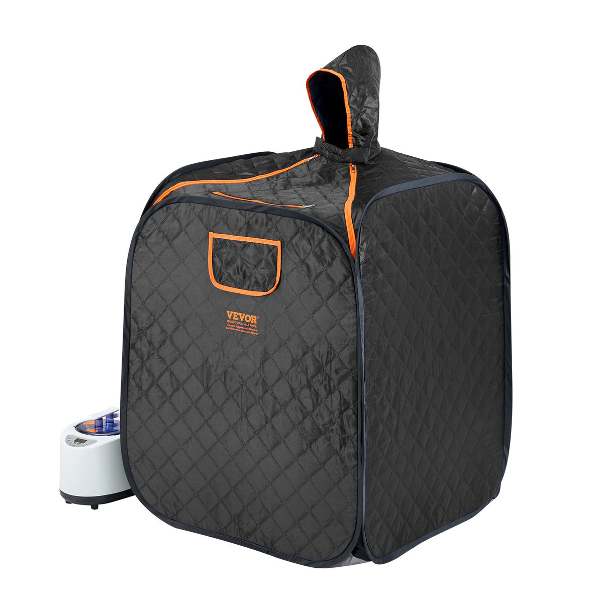 Portable Steam Sauna Tent | 1000W Personal Spa | 800x800x1000mm | Weight Loss & Detox Therapy