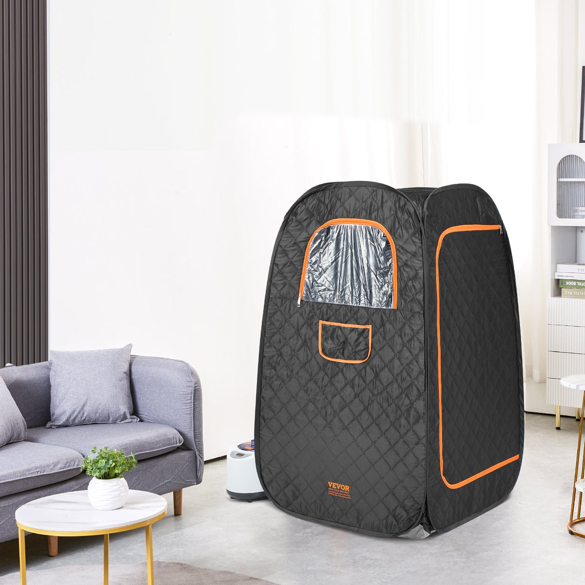 Personal Steam Sauna Tent | 1000W Compact Spa | 800x800x1330mm for Detox & Weight Loss