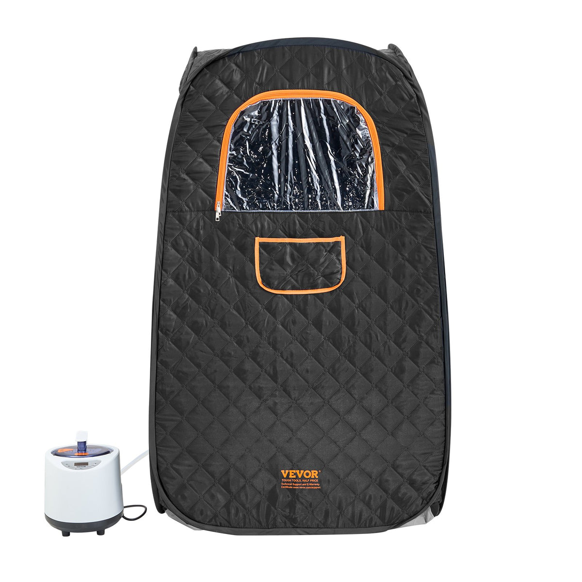 Personal Steam Sauna Tent | 1000W Compact Spa | 800x800x1330mm for Detox & Weight Loss