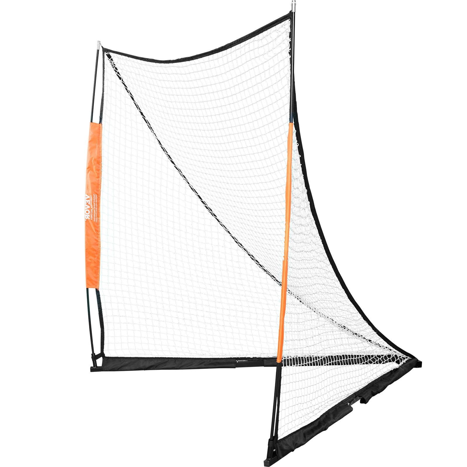 Lacrosse Goal 1.8x1.8m | Portable Lacrosse Net with Carry Bag | Fibreglass Rod Training Goal | Easy Setup for Youth & Adult Practice