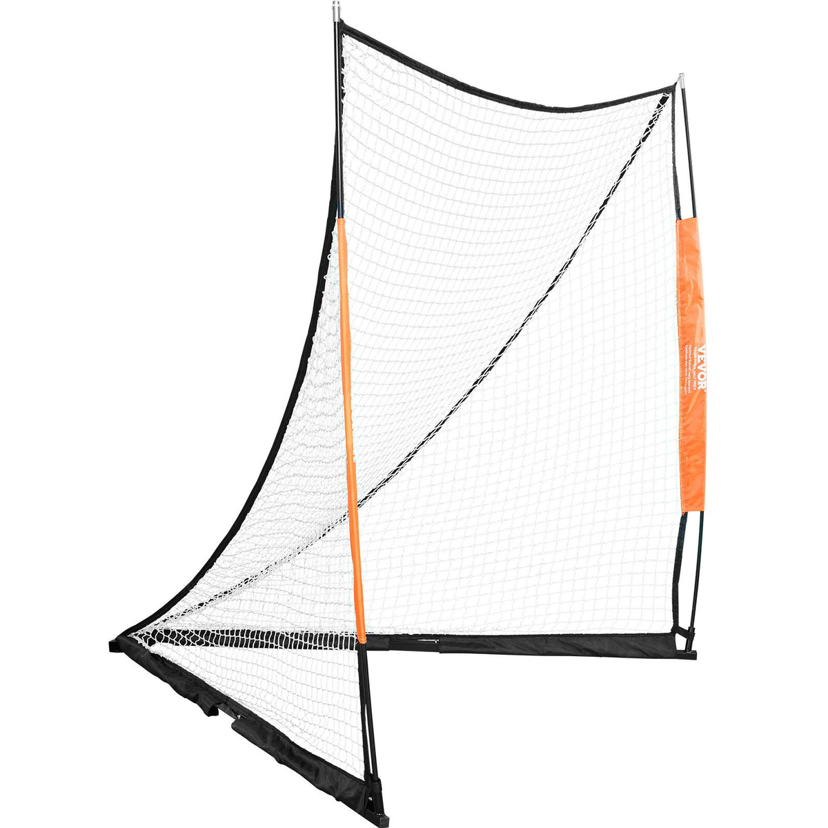 Lacrosse Goal 1.8x1.8m | Portable Lacrosse Net with Carry Bag | Fibreglass Rod Training Goal | Easy Setup for Youth & Adult Practice