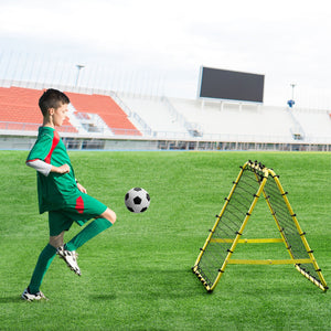Soccer Rebounder Net | 40x35x37" Kick-Back Football Training Net