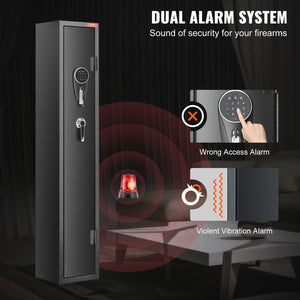Gun Safe | Digital Rifle & Pistol Storage for 3 Rifles & 4 Pistols