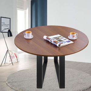 Black Metal Table Legs Set of 2 | 35"x28" Steel Dining or Office Desk Legs | Country Style DIY Furniture Legs