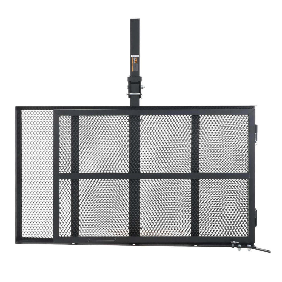 Hitch Mount Wheelchair Carrier 45.3"x25.6" | 500lbs Capacity Mobility Scooter Rack with Folding Ramp | Fits 2" Hitch Receivers for SUV & Van