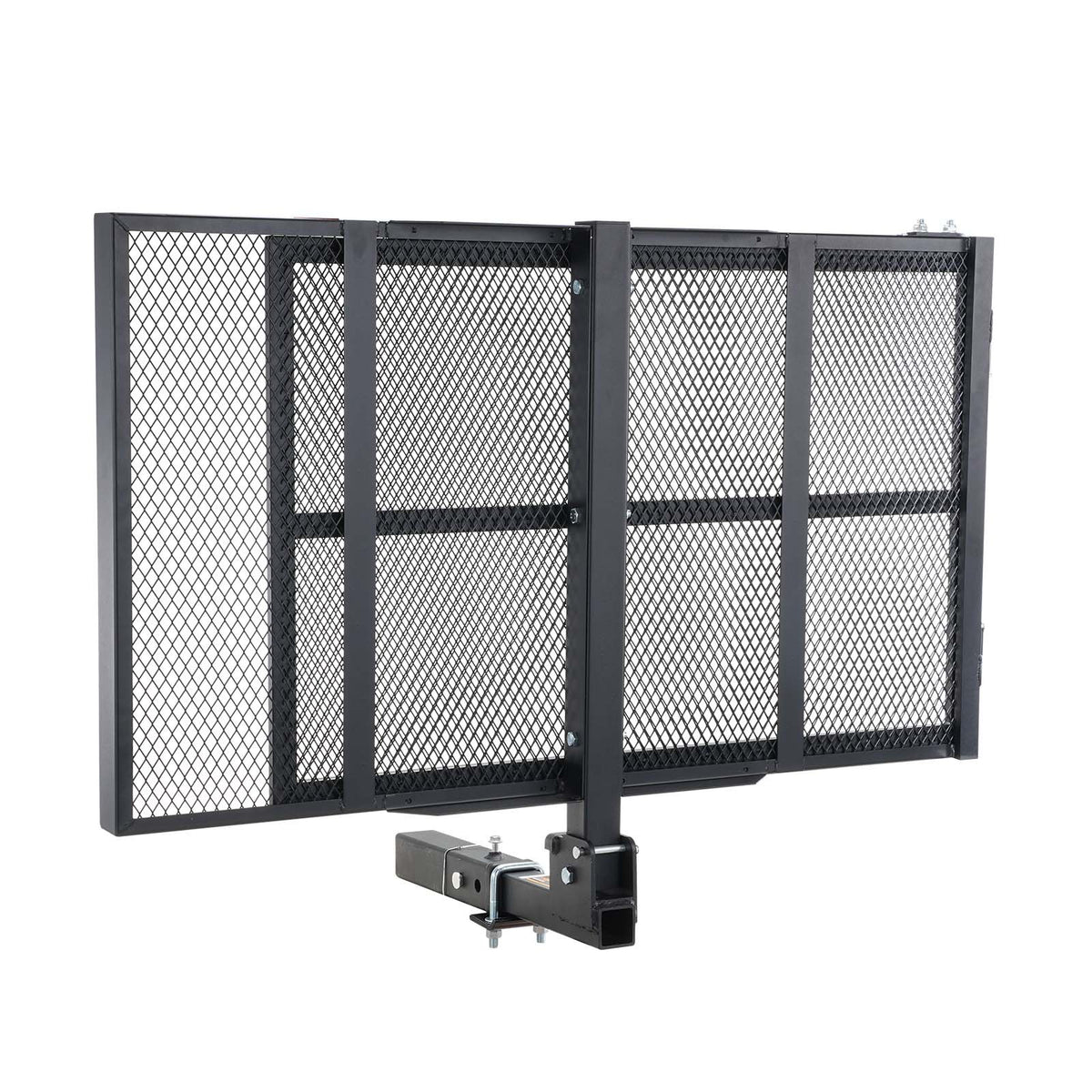 Hitch Mount Wheelchair Carrier 45.3"x25.6" | 500lbs Capacity Mobility Scooter Rack with Folding Ramp | Fits 2" Hitch Receivers for SUV & Van