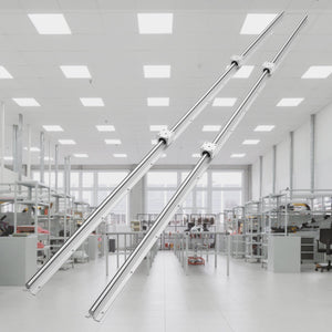 Linear Guide Rail Set SBR20 2200mm | 2 Rails + 4 SBR20UU Blocks | CNC Router & Automation Kit