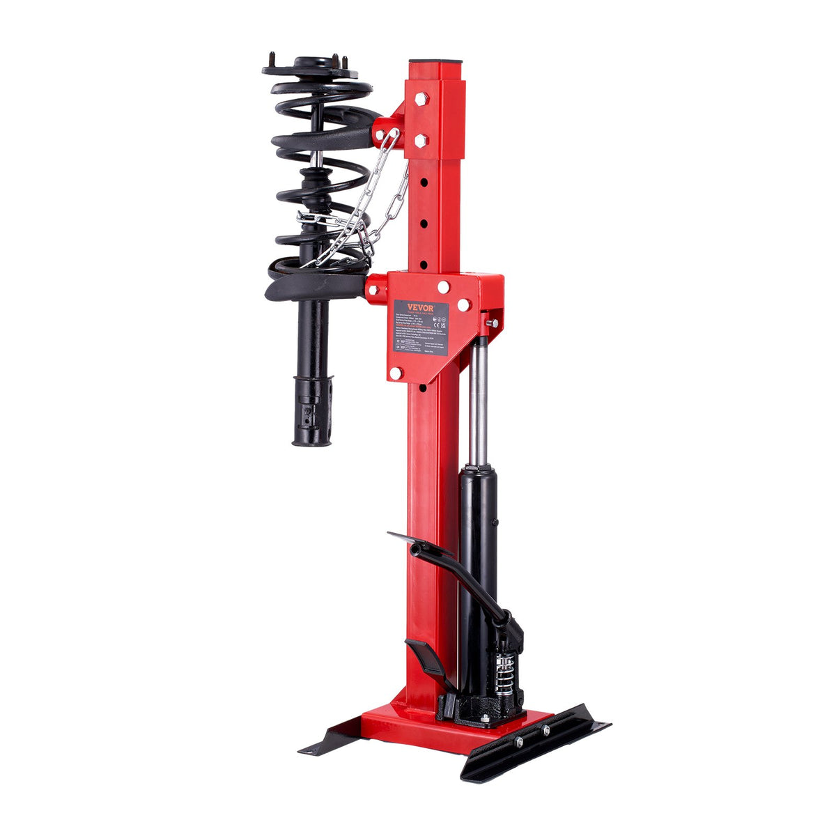 Hydraulic Strut Spring Compressor | 4.5 Ton Jack Capacity | 1 Ton Compression Force | For Auto Strut & Coil Spring Removal