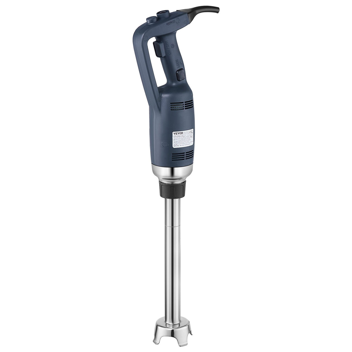 Commercial Immersion Blender 350W | Heavy Duty Hand Mixer for Soups & Sauces | Ergonomic Grip & Stainless Steel Shaft