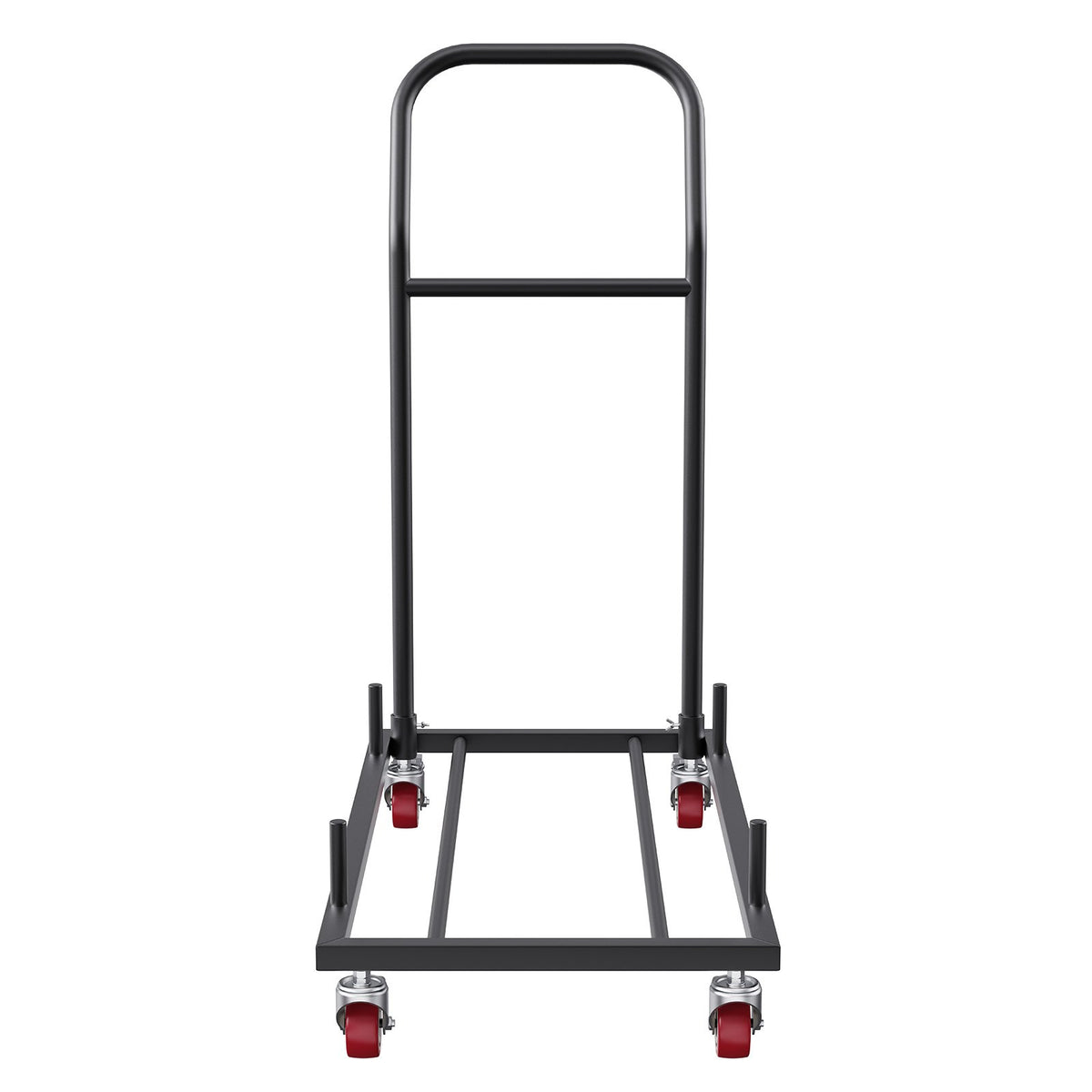 Folding Chair Dolly | Heavy Duty Rack for 12 Chairs | Iron Frame