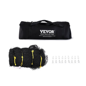 Baseball Batting Cage Net | Heavy Duty Enclosed PE Net with Door | 1676cm Practice Netting – Net Only