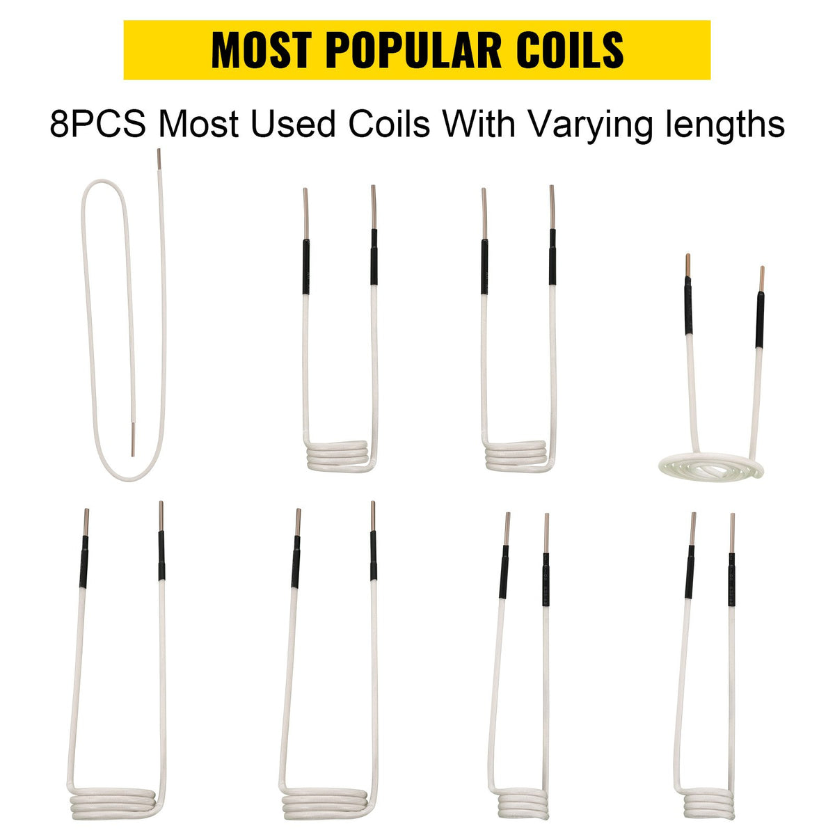 Induction Heater Coil Kit | 8PCS Rusty Bolt Removal Coils (Variant 2)