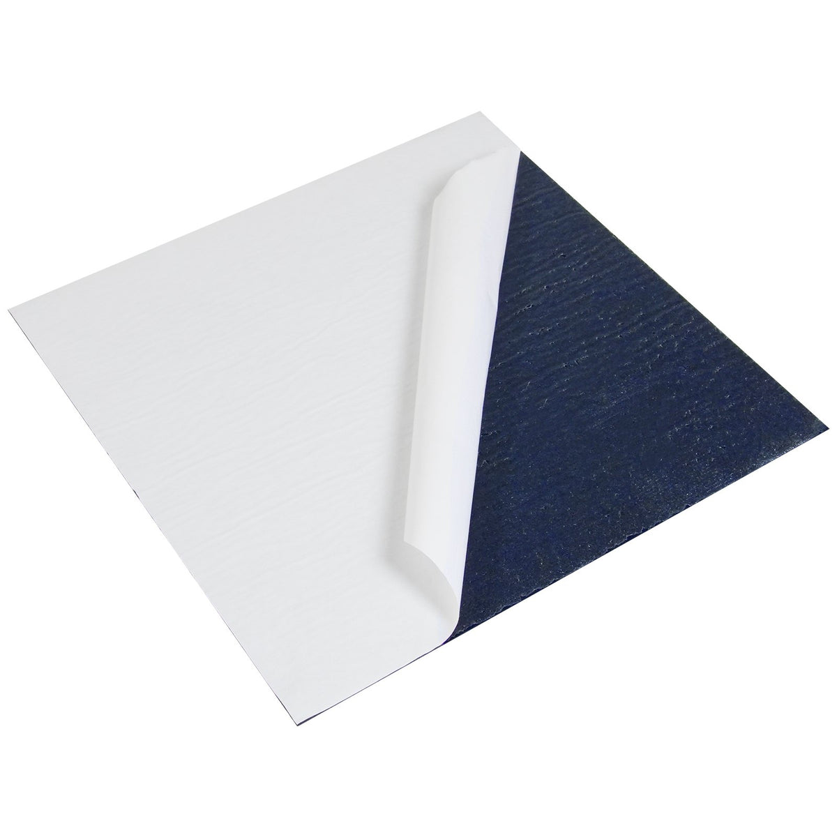 Peel & Stick Carpet Tiles | 15 Dark Blue Self-Adhesive Floor Squares | Soft & Easy Install