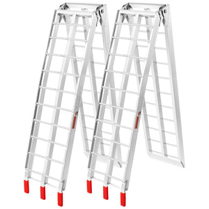 Aluminum Loading Ramps | 1500LBS Foldable Truck Bed Ramps | 2PCS