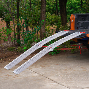 Aluminum Loading Ramps | 1500LBS Foldable Truck Bed Ramps | 2PCS