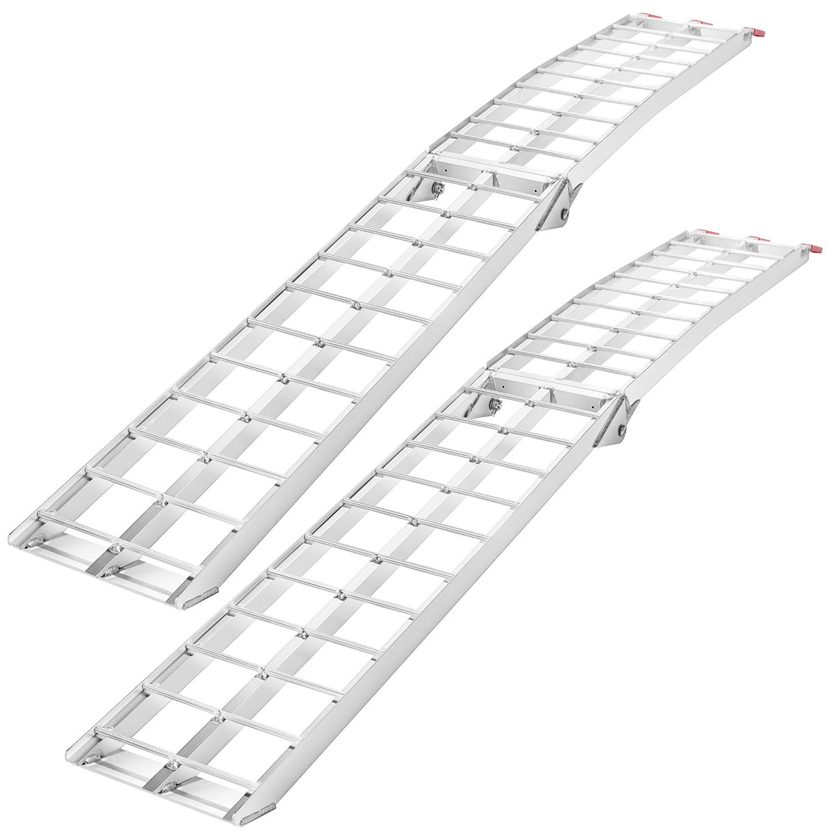 Aluminum Loading Ramps | 1500LBS Foldable Truck Bed Ramps | 2PCS