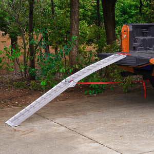 Aluminum Loading Ramp | 750lb Folding Truck Bed Ramp | 1 Piece
