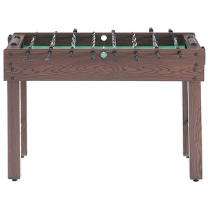 Foosball Table 48 Inch | Standard Indoor Soccer Table with 2 Balls & Cup Holders | Full Size Home & Game Room Play Set