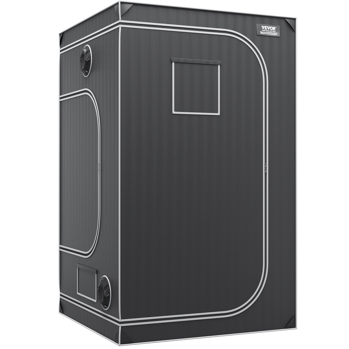 Grow Tent | 48"x48"x80" Indoor Hydroponic Growing Tent with Window, Door & Tray