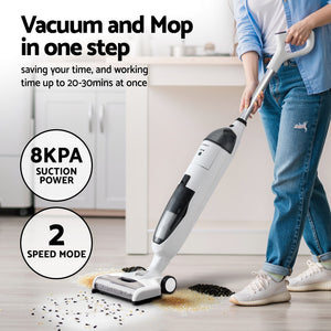 Devanti Stick Vacuum Cleaner | Wet Dry | 200W Power